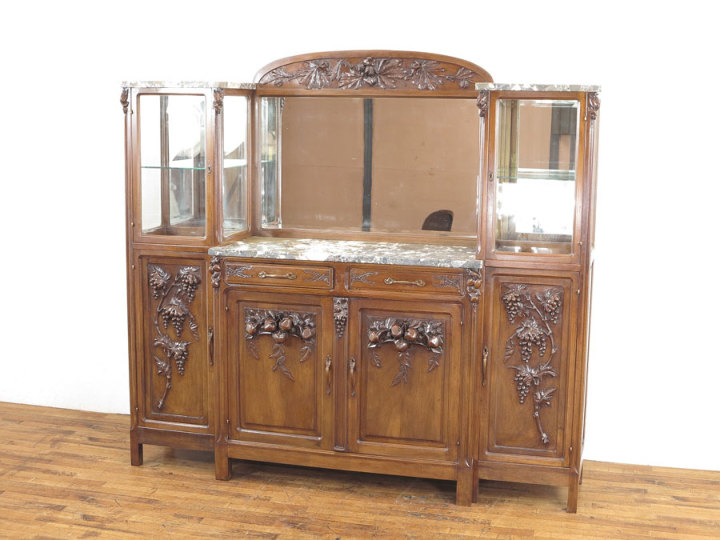 アールデコの香りが漂うダイニング10点セット 20524 アンティーク家具