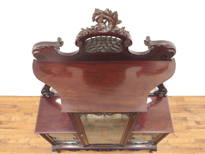 ヴィクトリアンパーラーキャビネット 53922 アンティーク家具 ウェブ