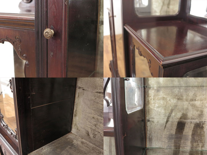 ヴィクトリアンパーラーキャビネット 53922 アンティーク家具 ウェブ