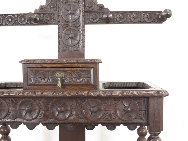 イギリスアンティーク ホールスタンド 55459 アンティーク家具 ウェブ