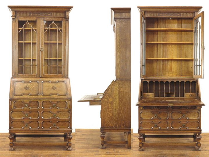 ブックビューロー 55473 アンティーク家具 ウェブサイト商品一覧 日本