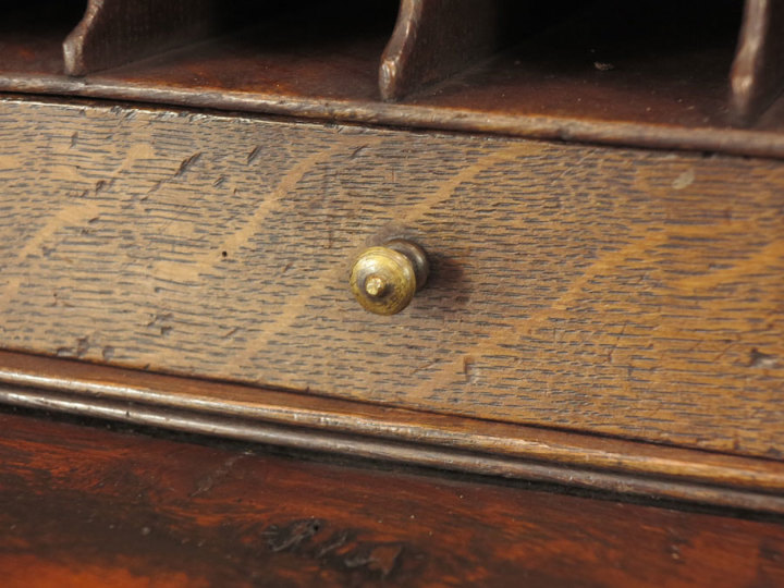 小ぶりなサイズ ライティングビューロー 55714 アンティーク家具