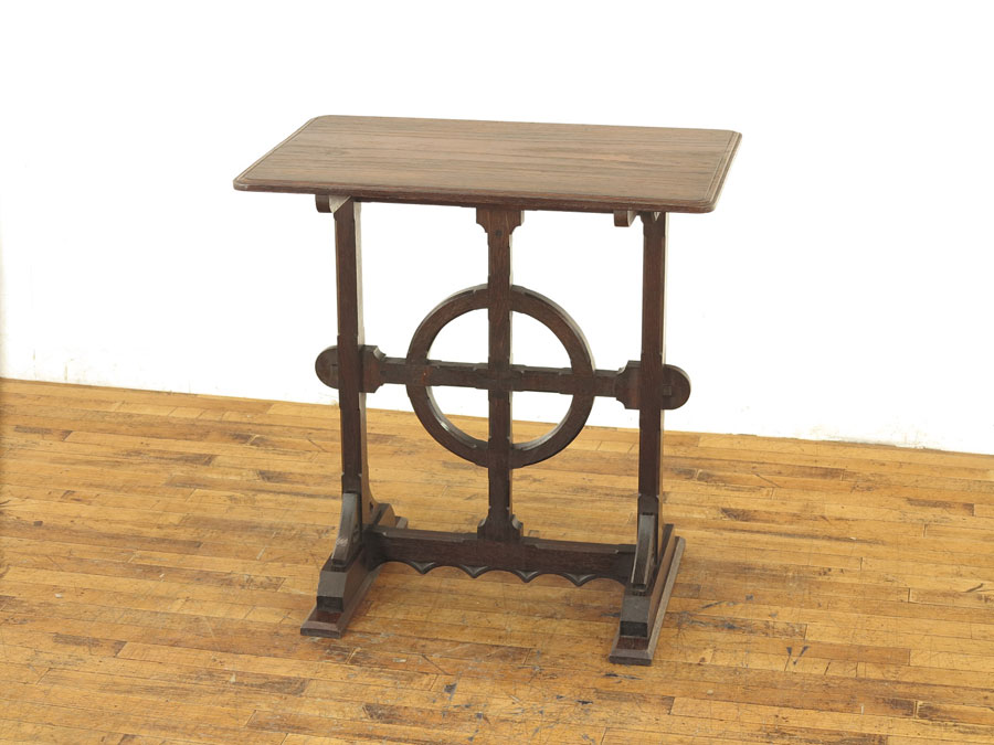 ゴシックスタイル サイドテーブル 55724 アンティーク家具 ウェブ