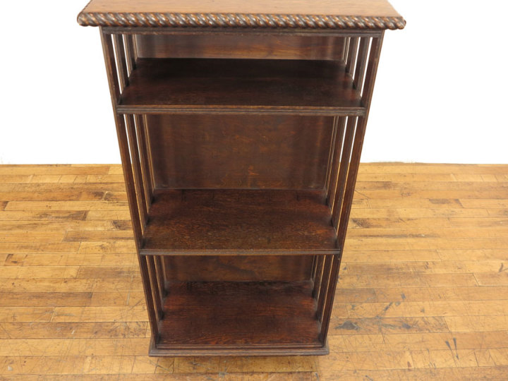 リボルビングブックケース 55727 アンティーク家具 ウェブサイト