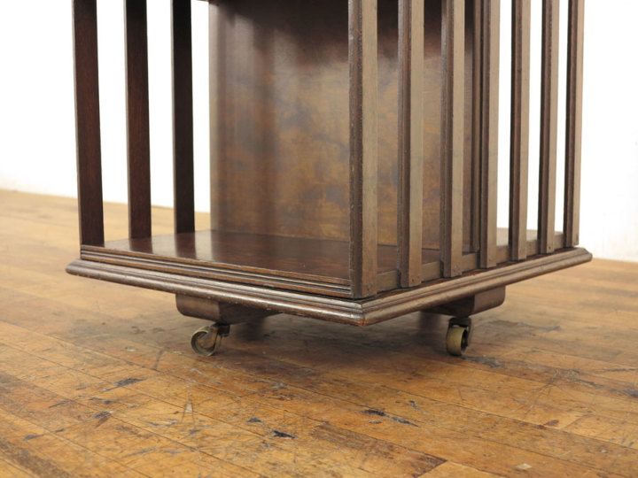 リボルビングブックケース 55727 アンティーク家具 ウェブサイト商品