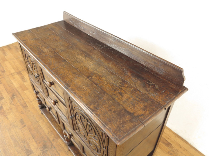 【送料込み】木製アンティーク家具/サイドボード 63187-m-01-pl.jpg