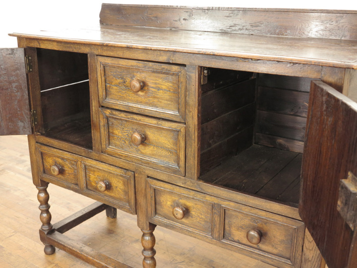 昭和のサイドボード サイドボード 55947 アンティーク家具 ウェブサイト商品一覧