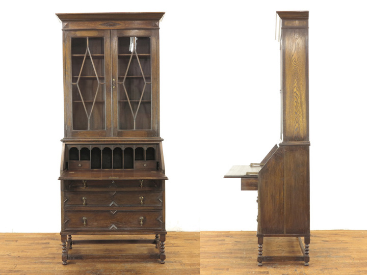 ブックビューロー 56098 アンティーク家具 ウェブサイト商品一覧 日本