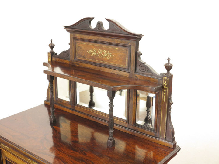 ローズウッド製キャビネット Kai Kristiansen 蛇腹キャビネット ローズウッド | 北欧家具 haluta