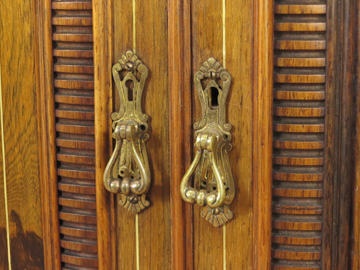 ローズウッド材使用 ミュージックキャビネット 56207 アンティーク家具