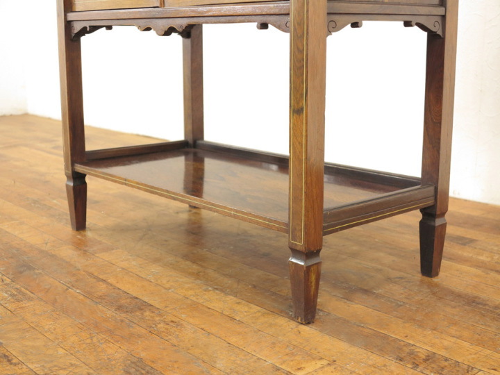 ローズウッド材使用 ミュージックキャビネット 56207 アンティーク家具