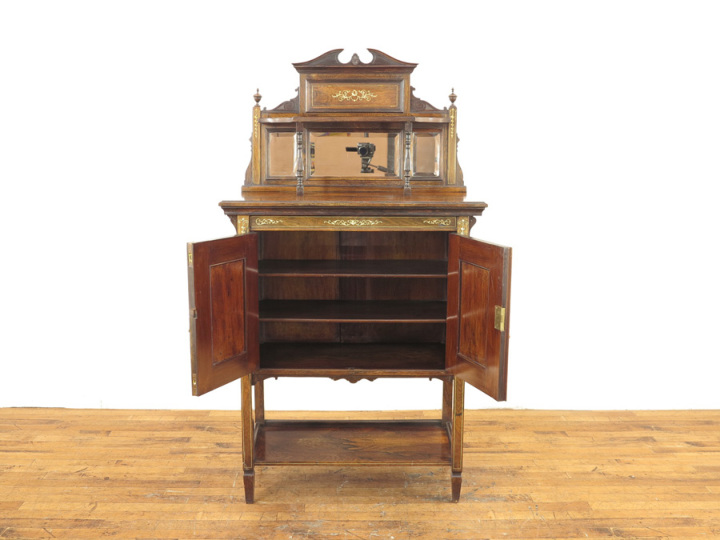 ローズウッド材使用 ミュージックキャビネット 56207