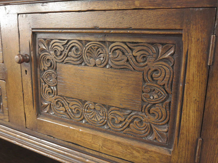 横長サイズのサイドボード 56215 アンティーク家具 ウェブサイト商品