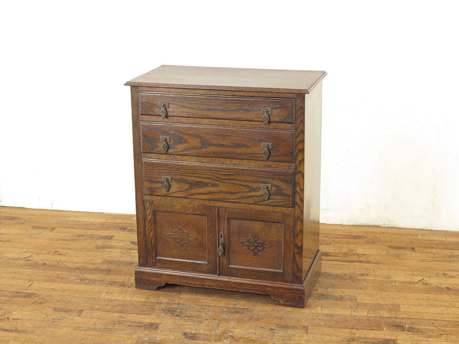 アンティークチェスト 扉付きチェスト 56443 アンティーク家具 ウェブサイト商品一覧