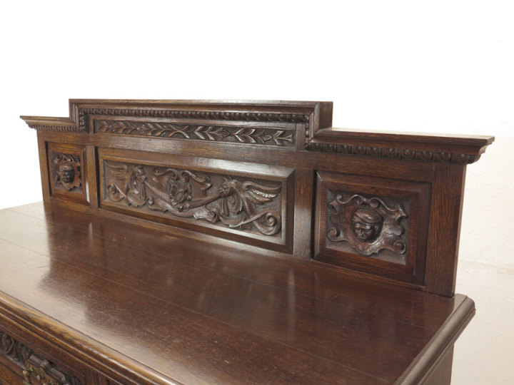 美品 アメリカ製 サイドボード オーク材 アンティーク ヴィンテージ サイドボード 56495 アンティーク家具 ウェブサイト商品一覧 日本最大