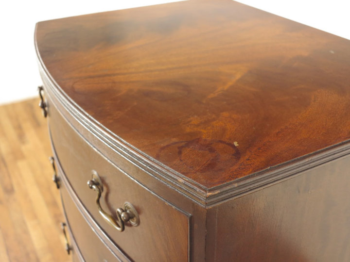 引き出し6段のマホガニーチェスト 56850 アンティーク家具 ウェブ