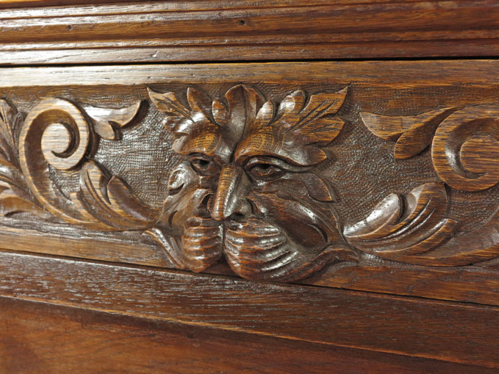 ミラーバックキャビネット 56887 アンティーク家具 ウェブサイト商品