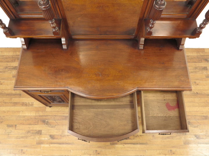 ミラーバックキャビネット 56918 アンティーク家具 ウェブサイト商品