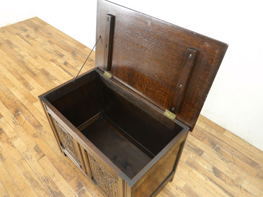 ちょっと小さめサイズのコファー 57132 アンティーク家具 ウェブ