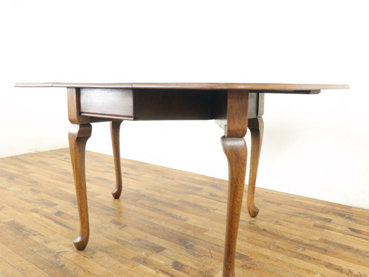 希少！クィーンアンレッグ ゲートレッグテーブル 57235 アンティーク