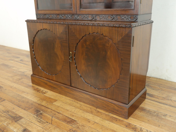 マホガニー材使用のブックケース 57247 アンティーク家具 ウェブサイト