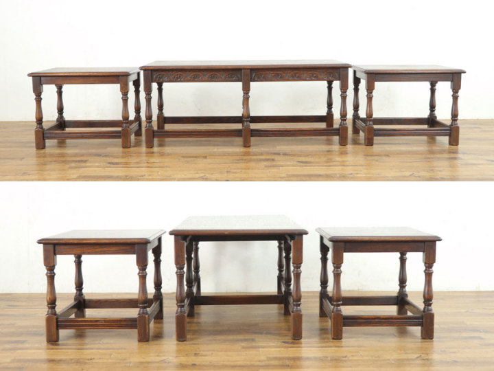 アンティーク　ネストテーブル ネストテーブル – 神戸アンティークウェアハウス