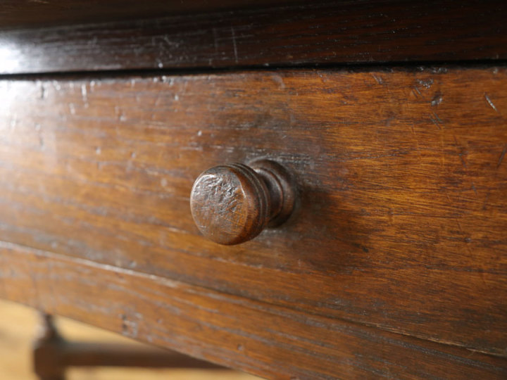 引き出し付き ラージサイズゲートレッグテーブル 57301 アンティーク