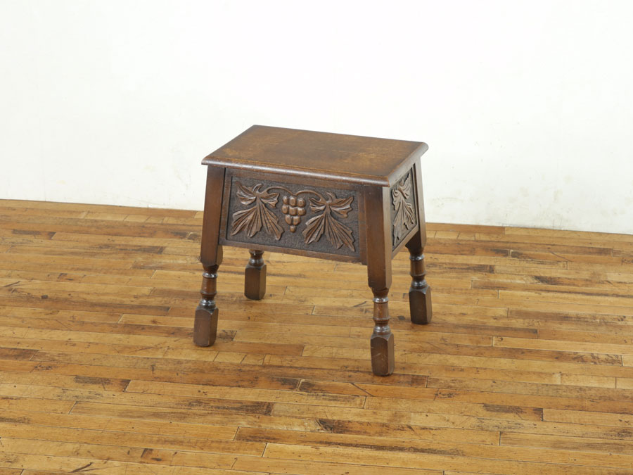 ソーイングボックス ミニコファー 57411 アンティーク家具 ウェブ