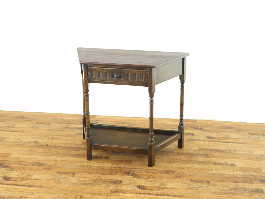 フレンチアンティーク調 サービングテーブル スライド天板付き サイドテーブル フレンチサイドテーブル.20 フランスアンティーク家具