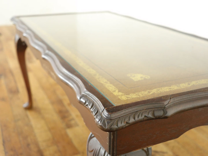 アンティークなコーヒーテーブル Knot antiques MARBLE COFFEE TABLE / ノットアンティークス