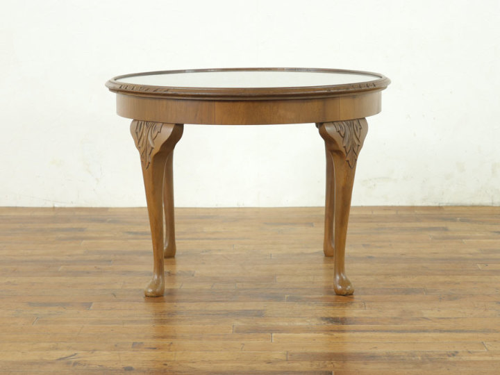 木製コーヒーテーブル ガラストップ 北欧　アンティーク家具 木製コーヒーテーブル ガラストップ 北欧 アンティーク家具 デンマーク