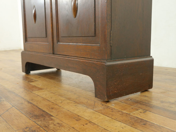 こんなサイズが欲しかった 英国ブックケース 57498 アンティーク家具