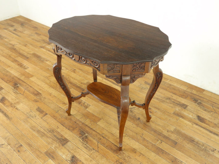 希少なお品 サイドテーブル 57546 アンティーク家具 ウェブ