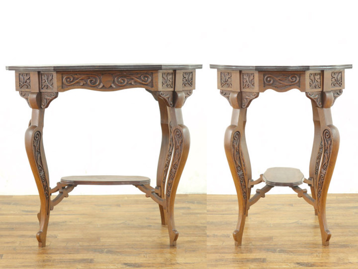 アンティーク家具　サイドテーブル アンティーク調 木製 サイドテーブル コーヒーテーブル｜Y-KAGU