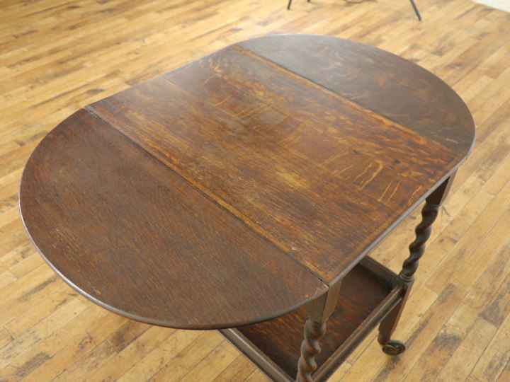 天板拡張式 ワゴン 57574 アンティーク家具 ウェブサイト商品一覧 日本