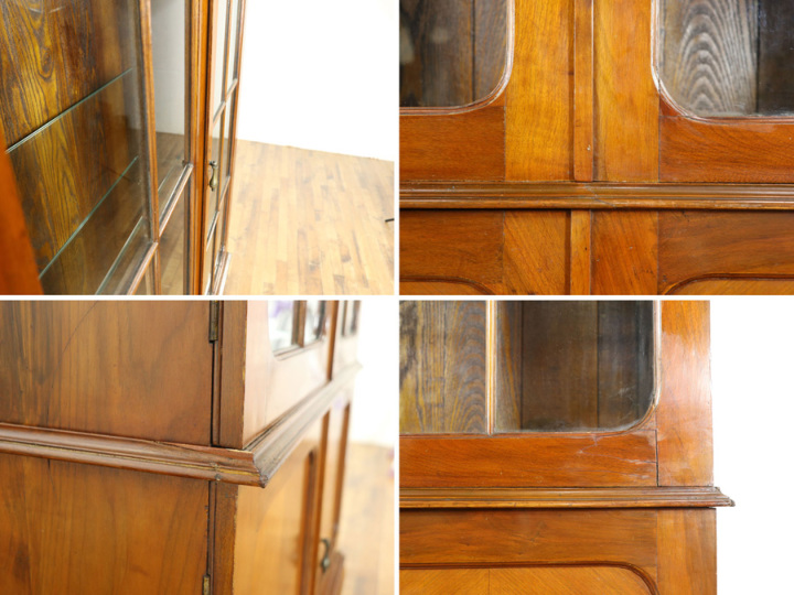 ブックケースあるいはショーケース 57826 アンティーク家具 ウェブ