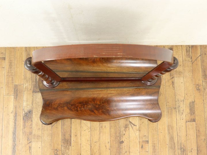 収納付きが嬉しい卓上ミラー 57881 アンティーク家具 ウェブ