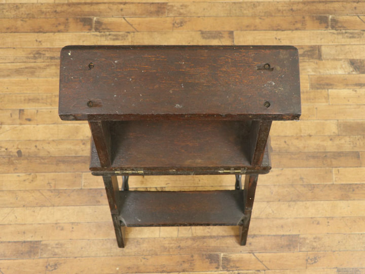 珍しいお品 踏み台状になるチェア ステップチェア 57910 アンティーク
