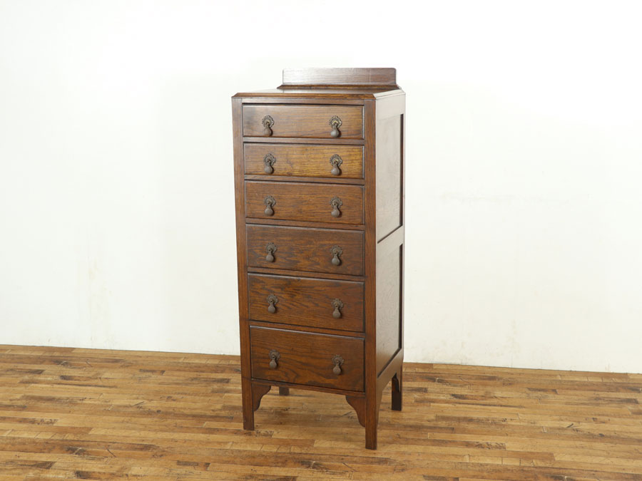 米国輸入家具✳︎ LUCKY FURNITURE アンティークチェスト　収納多数 関家具 公式店 収納棚 チェスト おしゃれ ハイタイプ 北欧 100