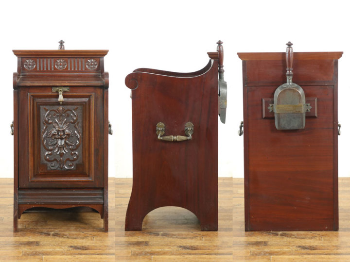 ヴィクトリアンスタイル コールボックス 58119 アンティーク家具