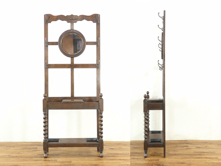 イギリス アンティーク 家具 ホールスタンド アンブレラスタンド