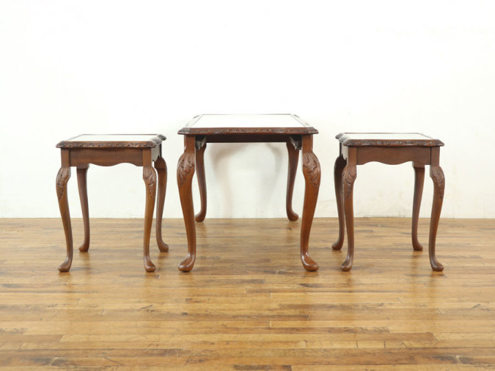 北欧ビンテージ家具 ネストテーブル コーヒーテーブルタイプのネストテーブル 58182 アンティーク家具