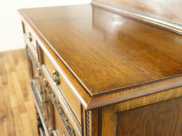 横幅狭いめの珍しいサイズ しっかりとした造り サイドボード 58309