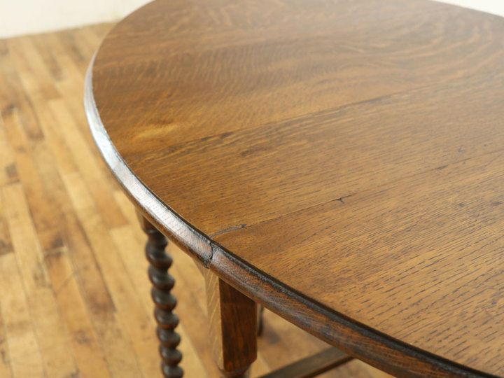 イギリスアンティークゲートレッグテーブル 58334c アンティーク家具