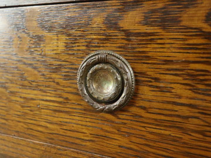 イギリス チェスト♡ 素朴かわいい雰囲気のイギリスアンティークチェスト 58347