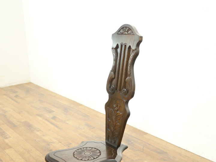 ★アンティークチェア① グリーンを飾ったりしても素敵なスピニングチェア 58365