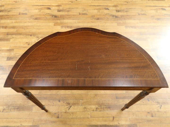 さりげなくエレガント マホガニー材 コンソールテーブル 58395