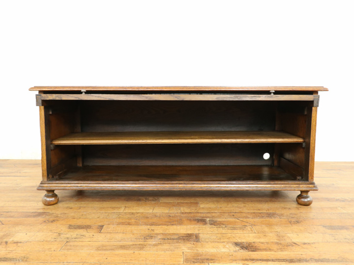 コファーを加工してローボードにしてみました テレビ台に キャビネット