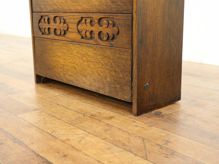 ヴィンテージ　マガジンラック　無垢材　アンティーク マガジンラック 木製 おしゃれ ダークブラウン アンティーク