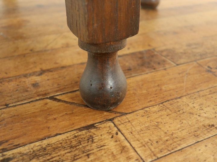 味わい深い雰囲気 ゲートレッグテーブル 58859 アンティーク家具